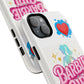 Barbie Girl Tough Magnetic Phone Case — Cute Pastel Silhouette Design
