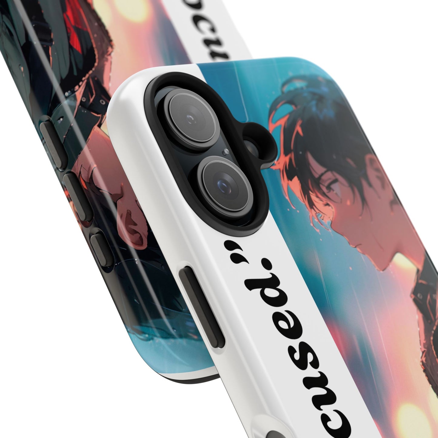 Stay Focused Anime Phone Case — Tough Protective iPhone Cover