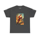 Heroic Iron Suit Graphic Tee — Futuristic Superhero Illustration T-Shirt