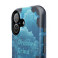 Impact-Resistant Case — "Dream Grind Repeat" Cityscape Phone Cover