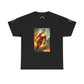 Heroic Iron Suit Graphic Tee — Futuristic Superhero Illustration T-Shirt