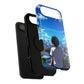 Phone Case — "Built Different" Anime Cityscape Impact-Resistant Case