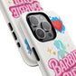 Barbie Girl Tough Magnetic Phone Case — Cute Pastel Silhouette Design