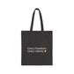 New York Skyline Cotton Tote — 'Carry Freedom, Carry Liberty' Canvas Bag