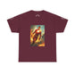 Heroic Iron Suit Graphic Tee — Futuristic Superhero Illustration T-Shirt