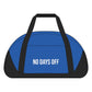 No Days Off Gym Duffel Bag — 'No Pain No Gain' Fitness Accessory