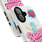 Barbie Girl Tough Magnetic Phone Case — Cute Pastel Silhouette Design