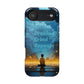 Impact-Resistant Case — "Dream Grind Repeat" Cityscape Phone Cover