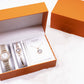3-piece Rhinestone Watch Set With Bracelet And Necklace