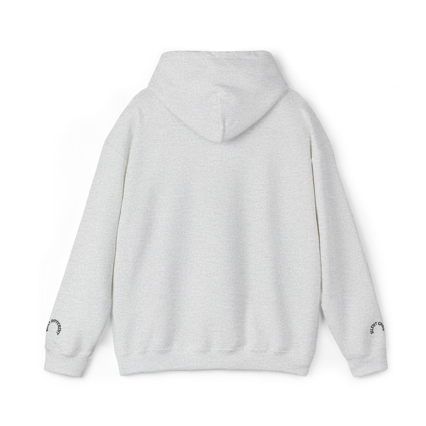 Stronger Every Second Hoodie — Inspirational Minimalist White Pullover