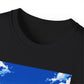Anime Cityscape Tee — Boy Gazing at Blue Sky Graphic T-Shirt