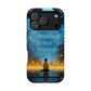 Impact-Resistant Case — "Dream Grind Repeat" Cityscape Phone Cover