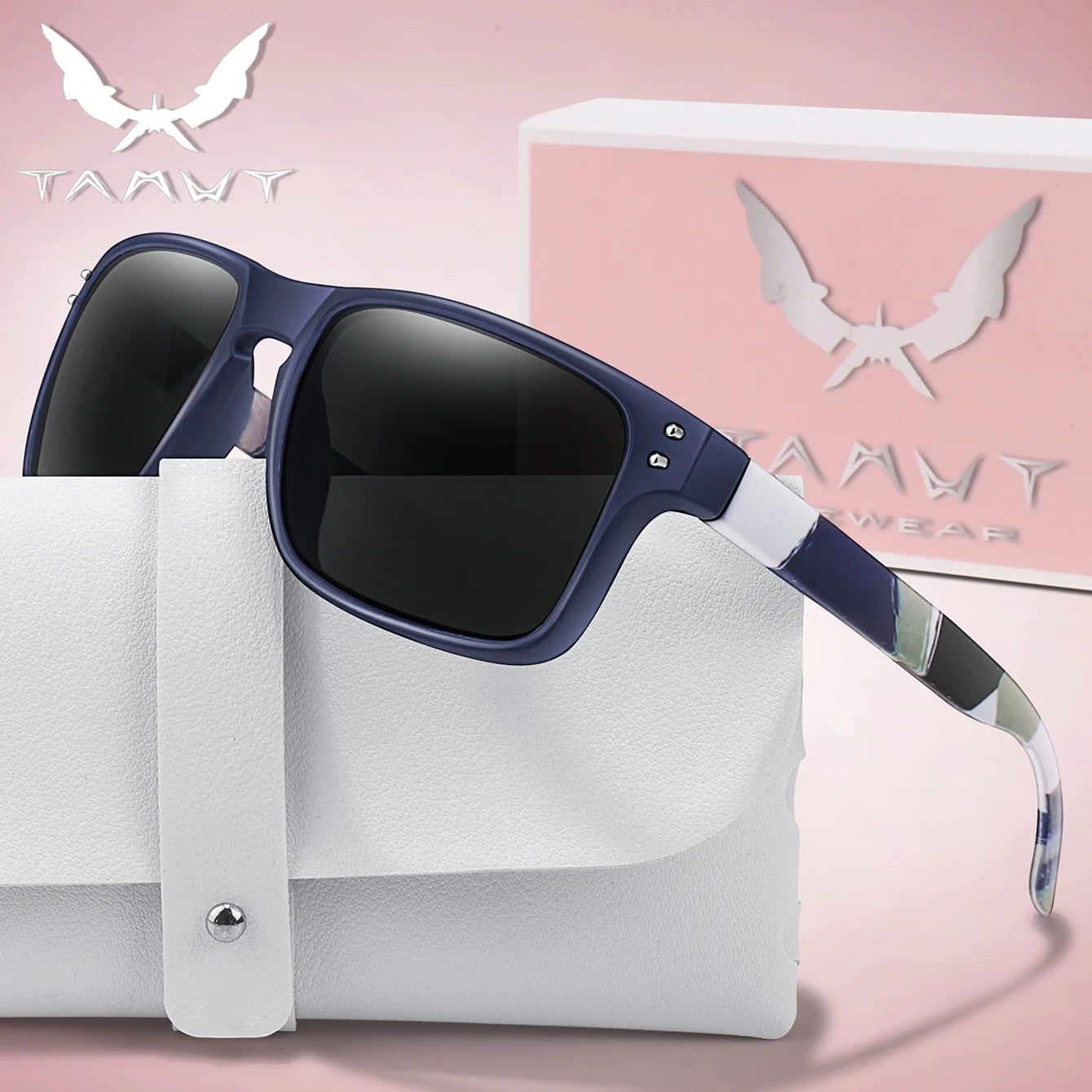 Polarized Sunglasses Men And Women Cycling Glasses Outdoor Sports Driving Hiking Colourful Shades UV400 Classic Goggles With BOX