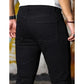 2025 Spring Men Designer Narrow Leg Jeans Male Comfortable Baggy Straight Leg Denim Pants Classic Solid Casual Daily Trousers