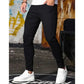 2025 Spring Men Designer Narrow Leg Jeans Male Comfortable Baggy Straight Leg Denim Pants Classic Solid Casual Daily Trousers