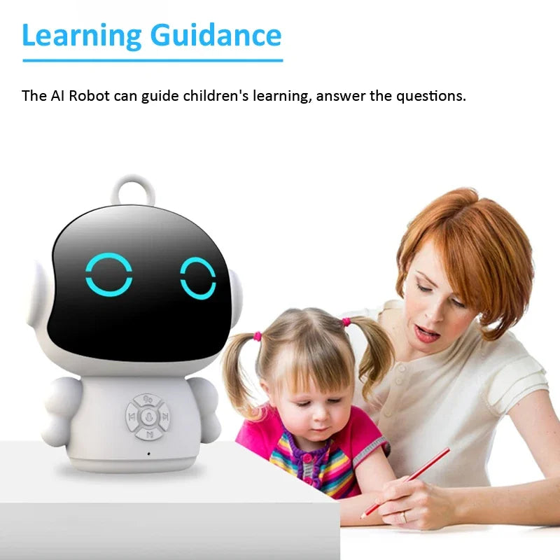 2025New Smart Life AI Voice Recognition Robot Early Education Toys for Kids Speech Interactive Telling Stories Companion Chatbot
