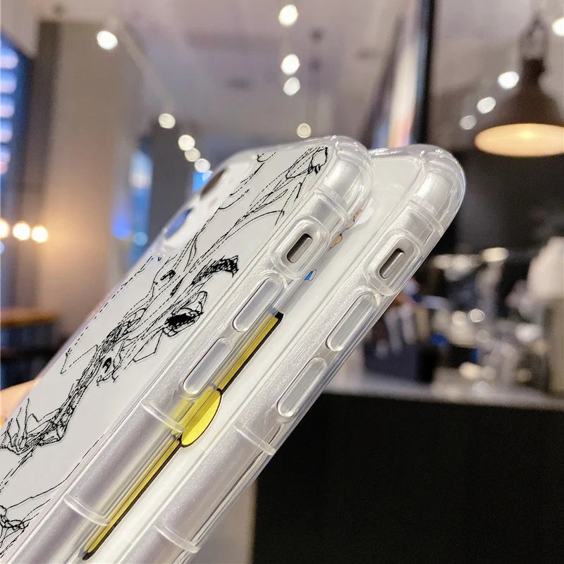 Aesthetic Cases For iPhone 14 Cases Iphone 11 13 15 Pro Max 12 Pro XR 7 8 SE 2022 2020 X Xs 6 Plus 13 Mini Silicon Fundas Cover