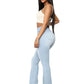 Jeans Women Flare Pants Long Pant Slim Fit High Waist Sexy Hip Wrap Bodycon Denim Trousers Elegant Simple Summer 2026 Mom