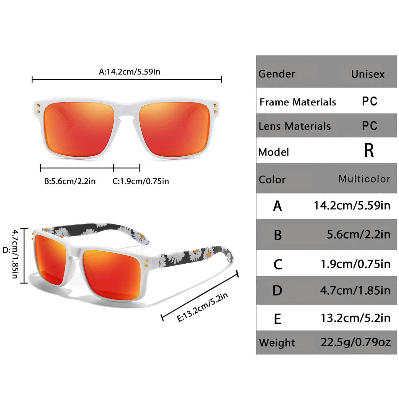 Polarized Sunglasses Men And Women Cycling Glasses Outdoor Sports Driving Hiking Colourful Shades UV400 Classic Goggles With BOX