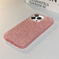 Glitter Bling Gradient Hard PC Thicken Case For iPhone 17 11 12 13 14 15 16 Pro Max Mini Plus X XR XS Shockproof Bumper Cover