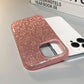 Glitter Bling Gradient Hard PC Thicken Case For iPhone 17 11 12 13 14 15 16 Pro Max Mini Plus X XR XS Shockproof Bumper Cover