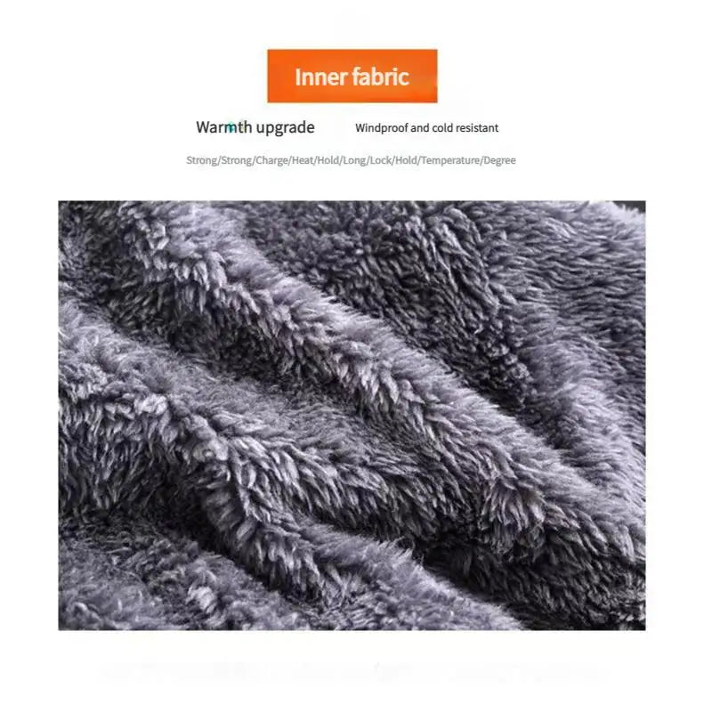 Fashion Men Knitted Hat Scarf Caps Neck Warmer Winter Hats for Men Skullies Beanies Warm Fleece Cap