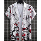 Oversized Hawaiian Simple Men'S Shirt Fashion 3d Printed Casual Retro Top Loose Wear Every Day Short Sleeved Comfort 2023 Summer