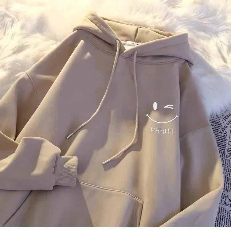 An interesting men's hoodie a casual and fashionable men's sweatshirt a comfortable and loose sweatshirt from Harajuku USA