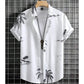 Oversized Hawaiian Simple Men'S Shirt Fashion 3d Printed Casual Retro Top Loose Wear Every Day Short Sleeved Comfort 2023 Summer
