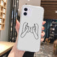 Aesthetic Cases For iPhone 14 Cases Iphone 11 13 15 Pro Max 12 Pro XR 7 8 SE 2022 2020 X Xs 6 Plus 13 Mini Silicon Fundas Cover