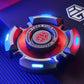 Fidget Spinners for Adults and Kids, Stress Anxiety ADHD Relief Figets Toy, Metal Finger Hand Spinner Toys with Luminous Light