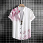 Oversized Hawaiian Simple Men'S Shirt Fashion 3d Printed Casual Retro Top Loose Wear Every Day Short Sleeved Comfort 2023 Summer