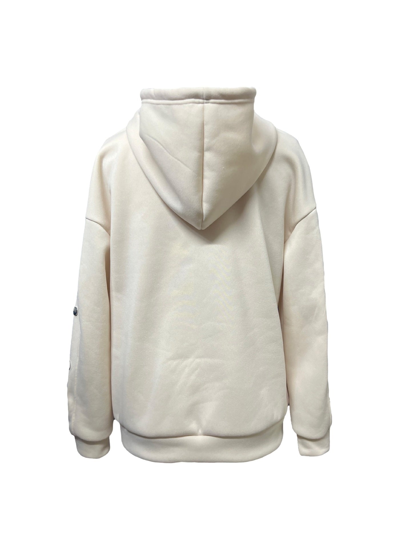 Womens Casual Stylish Solid-Color Mid-Length Sweater With Front Buttons