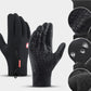 Winter Gloves Touch Screen Riding Motorcycle Sliding Waterproof Sports Gloves With Fleece
