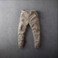 Retro-style Workwear Casual Wide-leg Jogger Pants